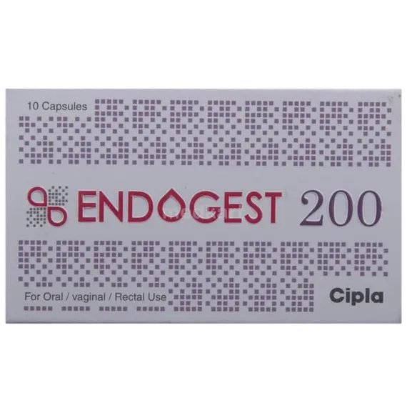 endogest 200mg capsule 10's